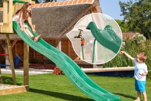 Jungle Gym Chalet - Children's Playground with Slide