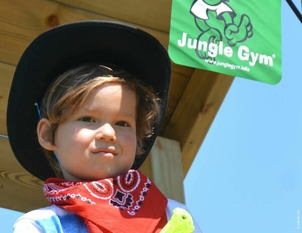 Jungle Gym Chalet - Children's Playground with Slide