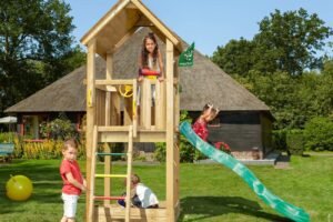 Jungle Gym Club - Children's Playground with Slide and Sandpit