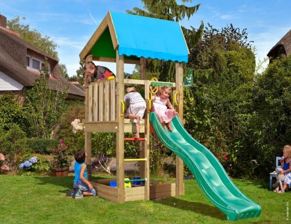 Jungle Gym Home - Children's Playhouse with Slide