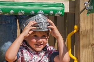 Jungle Gym Lodge - Children's Playground with Slide and Sandpit