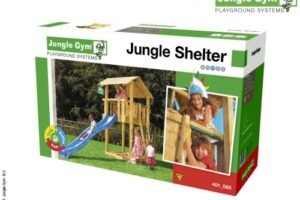 Jungle Gym Shelter - Children's Playhouse with Slide