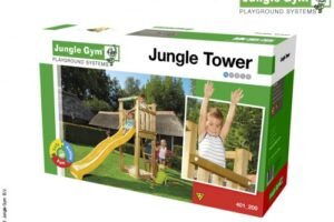 Jungle Gym Tower - Children's Playground with Slide