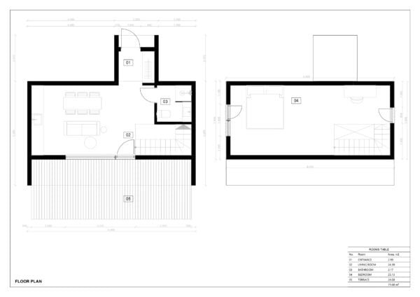 Modern Residential House Oliver 56m²