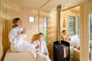 Portable Finnish Sauna William + 3 zones, 3x4, 12 m²