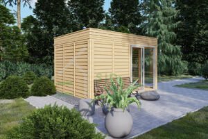 Portable Finnish Sauna William + 3 zones, 3x4, 12 m²