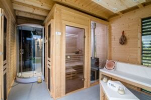 Portable Finnish Sauna William + 3 zones, 3x4, 12 m²