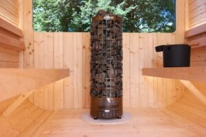 Portable Mini Sauna Dylan, 2 x 2,  4 m²