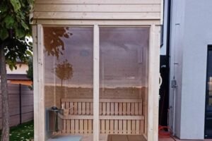 Portable Mini Sauna Dylan, 2 x 2,  4 m²