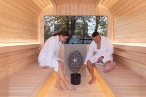 Portable Mini Sauna Dylan, 2 x 2,  4 m²