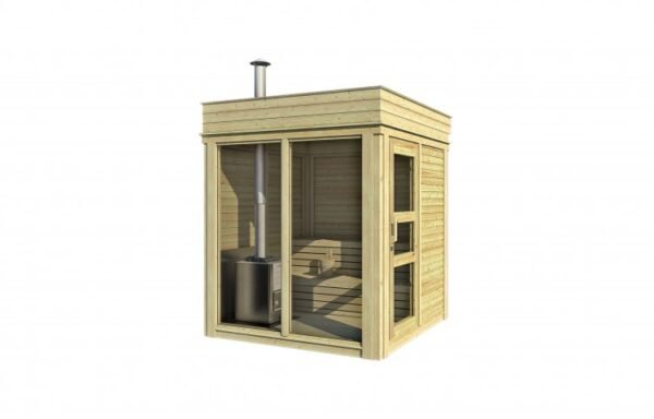 Portable Mini Sauna Dylan, 2 x 2,  4 m²