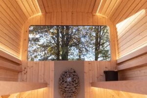 Portable Mini Sauna Dylan, 2 x 2,  4 m²