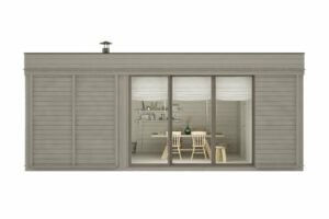 Portable Sauna William 4 zones, 3 x 6, 18 m²