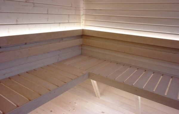 Portable Wooden Sauna Chloe, 3.3 x 2.4,  8m²