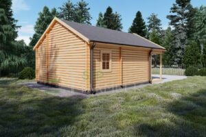 Prefab Summer House Ptolemy 44mm, 8×6, 45m²