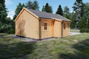 Residential Log Cabin Cleopatra 44mm, 8×6, 47m²