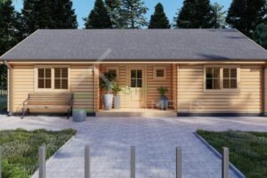 Residential Log Cabin Riley 44mm, 11×6, 72m²