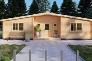 Residential Log Cabin Seleukus 44mm, 11×6, 72m²