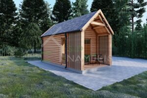 Summer House, Ruby 44mm, 3x6, 18m²