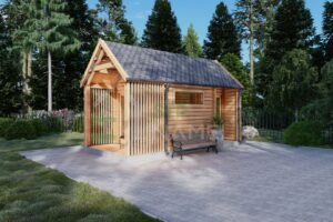 Summer House, Ruby 44mm, 3x6, 18m²