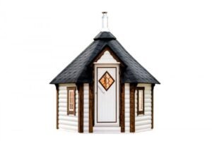 Wooden Sauna House Juliet 44mm, 7 m²