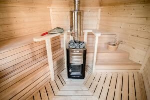 Wooden Sauna House Juliet 44mm, 7 m²