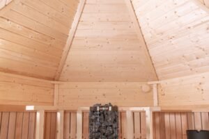 Wooden Sauna House Juliet, 44mm, 9.2 m²
