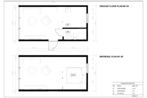 Assembled Portable Home Edward 30 m²