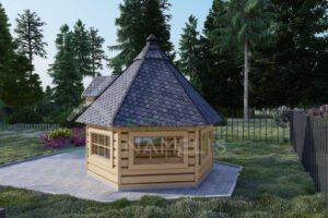 BBQ Hut Alaska 44mm, 4m²