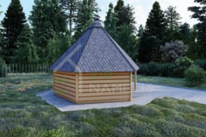 BBQ Hut Alaska 44mm, 9m²