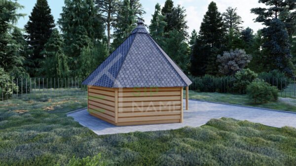 BBQ Hut Alaska 44mm, 9m²