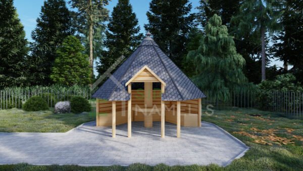 BBQ Hut Alaska 44mm, 9m²