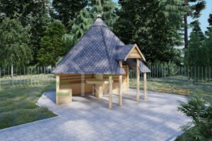 BBQ Hut Alaska 44mm, 9m²