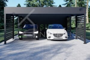 Double Carport Elsdon 6x6m + Storage, 44m²