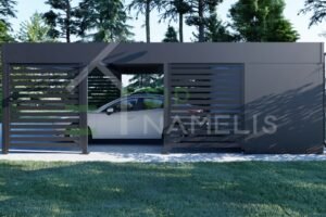 Double Carport Elsdon 6x6m + Storage, 44m²