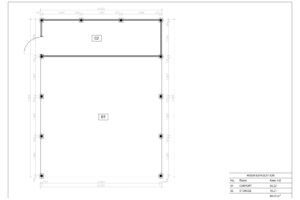 Double Carport Elsdon 6x6m + Storage, 44m²