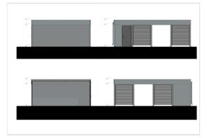 Double Carport Elsdon 6x6m + Storage, 44m²