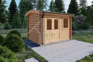 Garden Shed Sabina 28mm, 2.5x3.4, 8.5m²