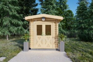 Garden Shed Sabina 28mm, 2.5x3.4, 8.5m²