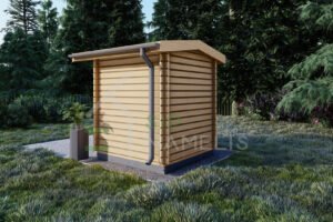 Garden Shed Sabina 28mm, 2.5x3.4, 8.5m²