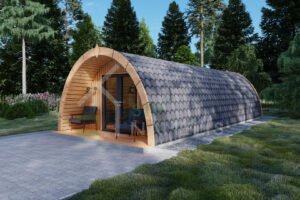 Glamping Pod Eagle 44mm, 10x4, 40 m²