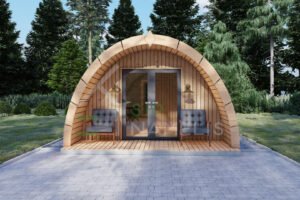 Glamping Pod Eagle 44mm, 10x4, 40 m²