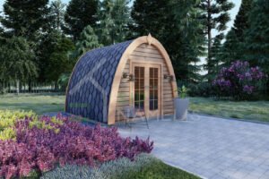 Glamping Pod Eagle 44mm, 3x3, 9 m²