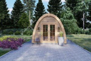 Glamping Pod Eagle 44mm, 3x3, 9 m²