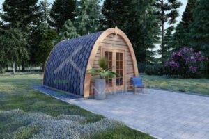 Glamping Pod Eagle 44mm, 3x4, 12 m²