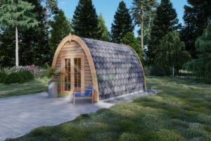 Glamping Pod Eagle 44mm, 3x4, 12 m²