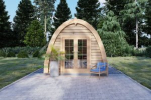 Glamping Pod Eagle 44mm, 3x4, 12 m²