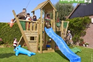 Jungle Gym Boat Module - Children's Playground Accessory