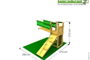 Jungle Gym Bridge Module - Children's Playground Accessory