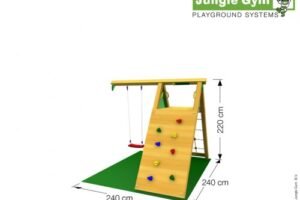 Jungle Gym Climb Module - Children's Playground Accessory